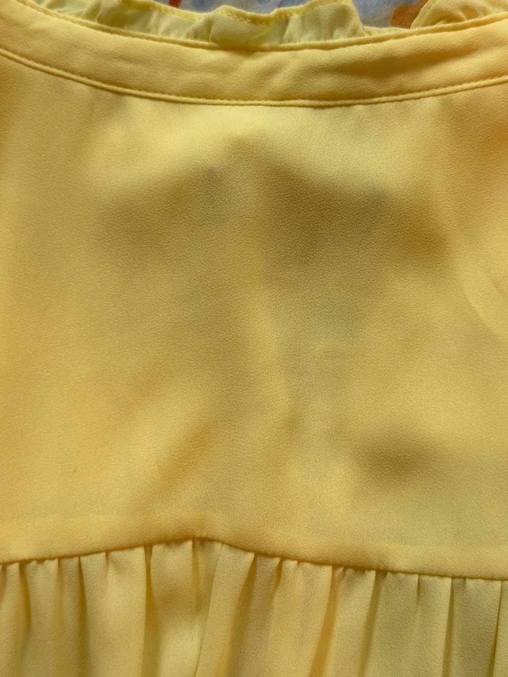 J.Crew Sleeveless Button-front Ruffleneck Popover | X-Large - Picture 5 of 6